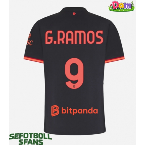 AC Milan Goncalo Ramos #9 Tredje Tröja Kvinnor 2026-27 Kortärmad